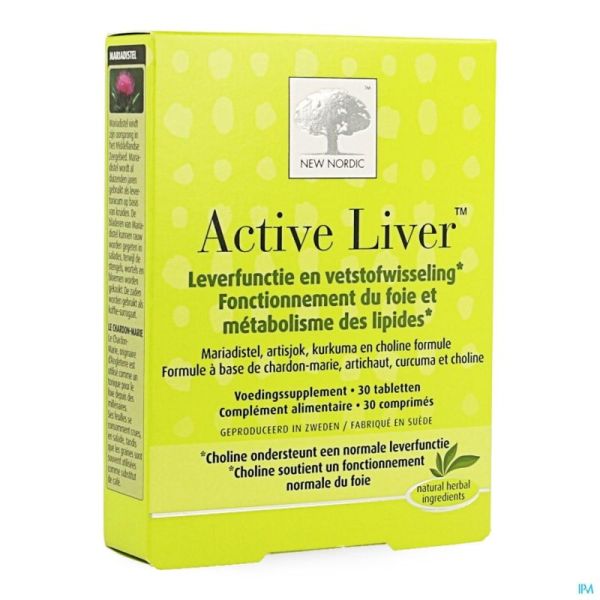 New Nordic Active Liver 30 Tabl