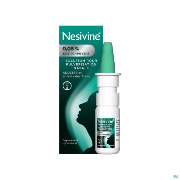 Nesivine Sine Conserv Spray 0,05 % 10 Ml