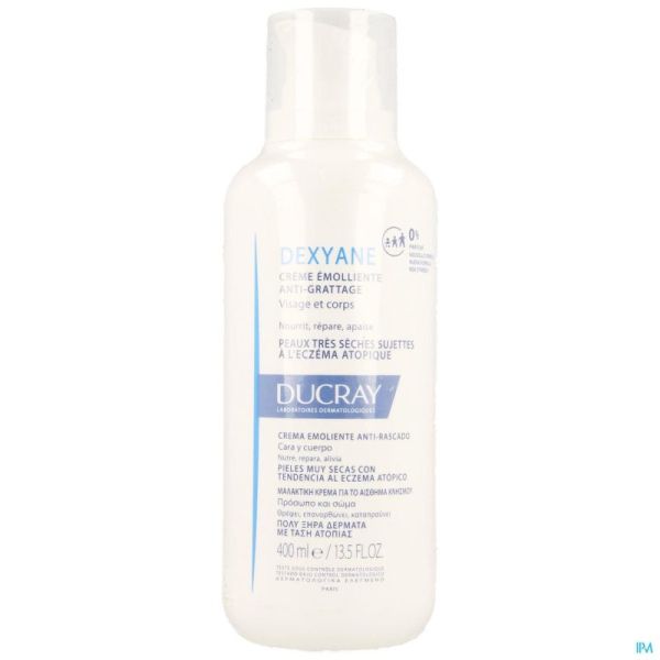 Ducray Dexyane Emollierende Creme Anti Jeuk 400 Ml