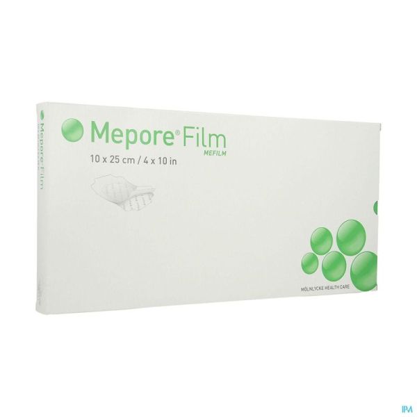 Mepore Film Ster Adh 10X25Cm 272570 Transp 10 St