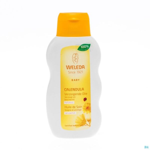 Weleda Calendula Baby Verzorg Olie Z P 200 Ml