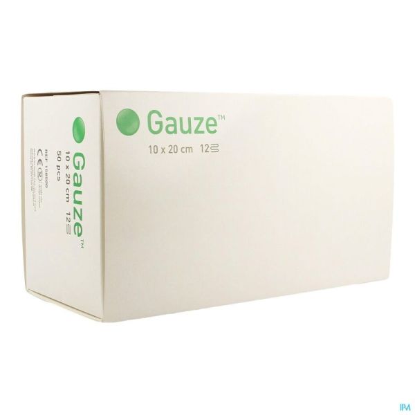 Gauze Gaaskompr N Ster 12L 10X20Cm 158500 50St