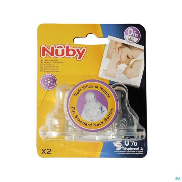 Nuby Zuigsp 3-Stand 1093/1160/1123/1159 2 St