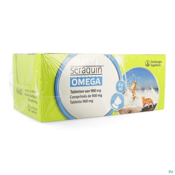 Seraquin Omega Kat Veter 60 Tabl 6 St