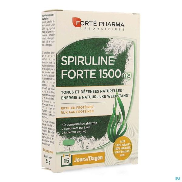 Spiruline 1500 Forte Ph 30 Tabl