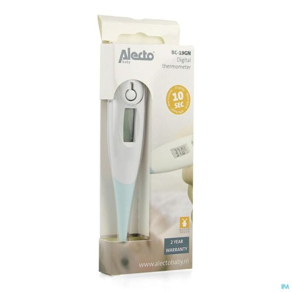 Alecto Thermometer Digitaal Groen 1 St