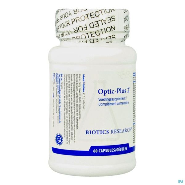 Biotics Optic Plus 2 60 Caps