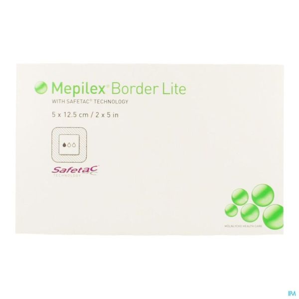 Mepilex Border Lite 5X12,5 281100 5 St