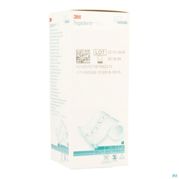 Tegaderm Roll Ref 16004S 10Cmx2M 1 St
