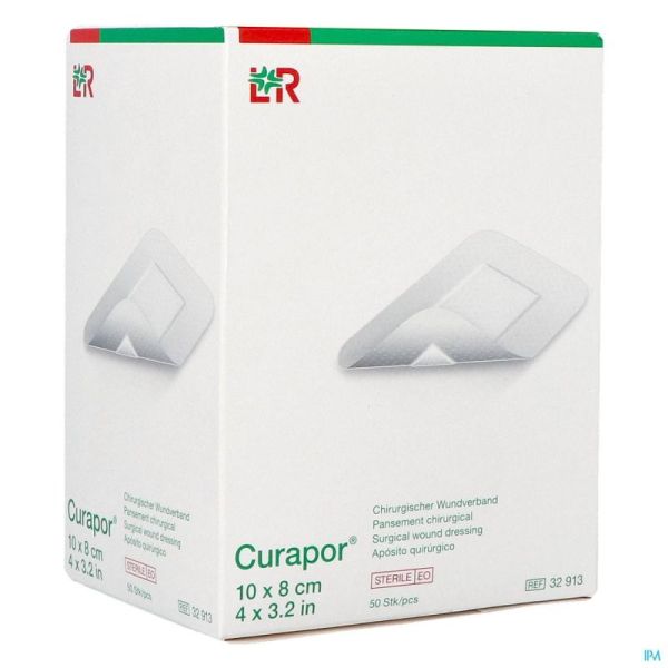 Curapor Ster 10X8Cm 32913 50 St Nm