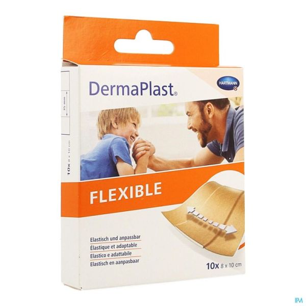 Hartmann Dermaplast Flex 8X10Cm 10 St 5352440