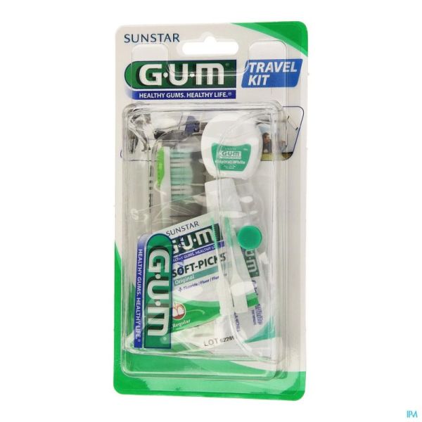 Gum Orginal White Travel Kit 156M 1 St