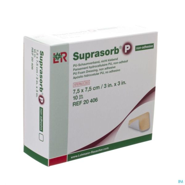 Suprasorb P 7,5X7,5Cm 20406 Pu Wcl 10 St