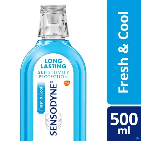 Sensodyne Mondwater Fresh & Cool 500 Ml