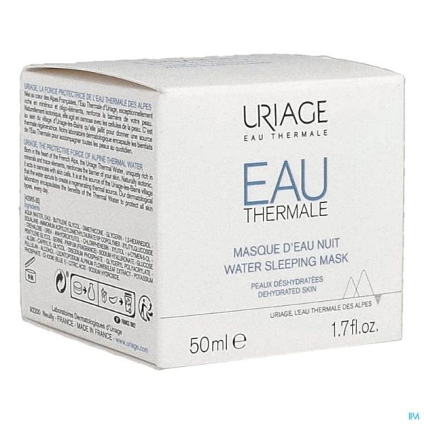 Uriage Therm Water Masker Nacht 50 Ml