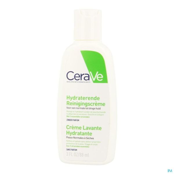 Cerave Hydrat Reinigingscreme Flac 88 Ml