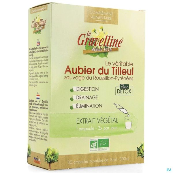 Aubier De Tilleul La Graveline Be Life Amp 30x10ml