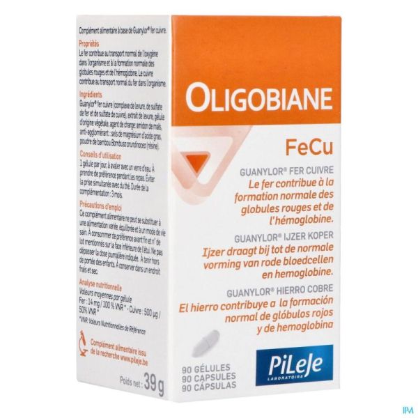 Oligobiane Fe Cu 90 Gell Nm
