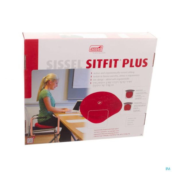 Sissel Zitkussen Sitfit Plus Zwart + Pomp