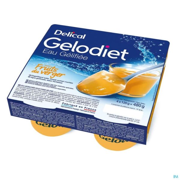 Gelodiet Gelwater Gesuik Boomgaardfr 4X120 G