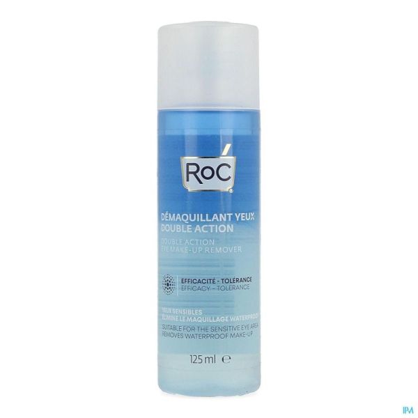 Roc Double Action Eye Make Up Remover 125 Ml