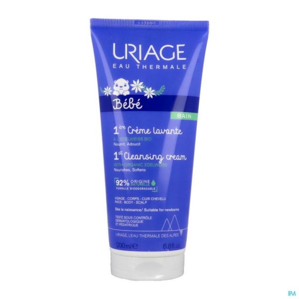 Uriage Baby Premiere Wascreme 200 Ml