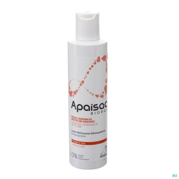 Apaisac Biorga Reinigingslotion 200 Ml