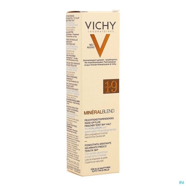 Vichy Mineral Blend Fdt Amber 19 30 Ml