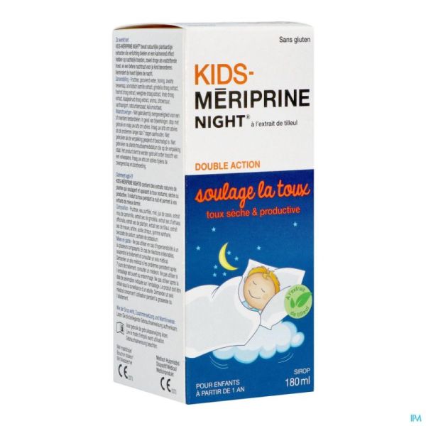 Kids Meriprine Night Siroop 180 Ml