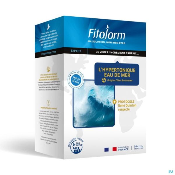 Fitoform Hypertonisch Zeewater 30 Amp