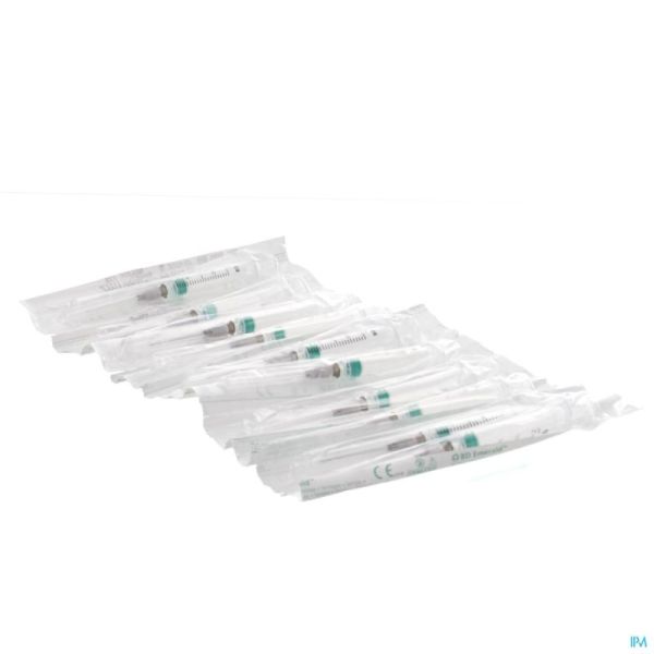 Bd Emerald Seringue 2ml+aig.22g 1 1/4 10 307728