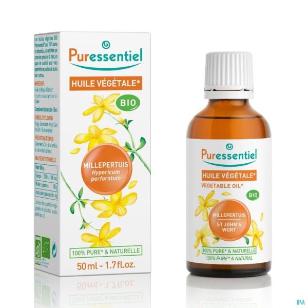 Puressentiel Sint Janskruid Bio Plant Olie 50 Ml