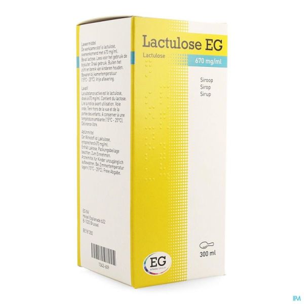 Lactulose Eg Sirop 300ml