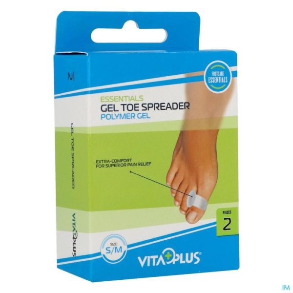 Vitaplus Teenspreider Groot Gel S/M 2 St