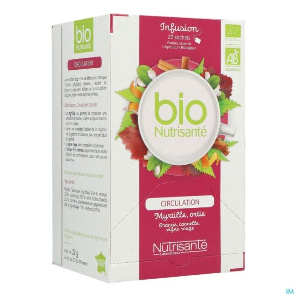 Thee Inf Bio Bloedsomloop Nutrisante 20 Zak