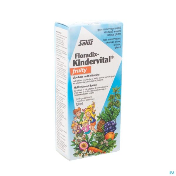 Salus Floradix Kindervital Fruity 250 Ml