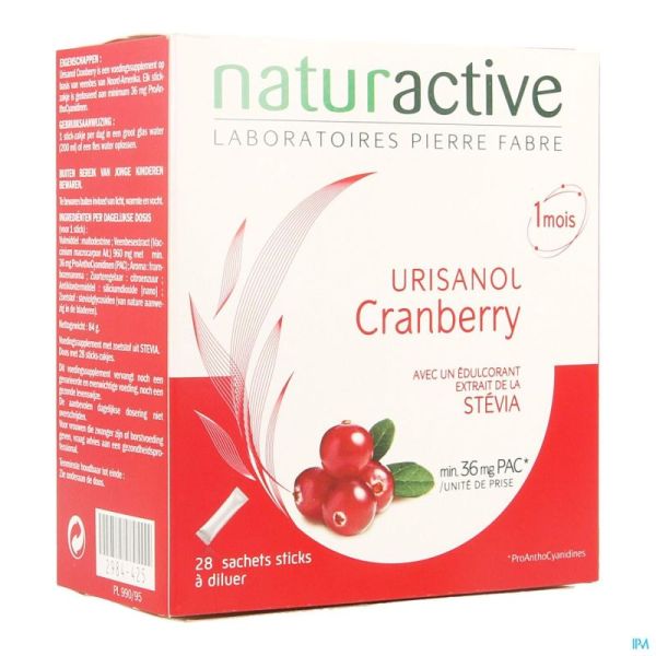 Elusanes Urisanol Cranberry Stick 28 St