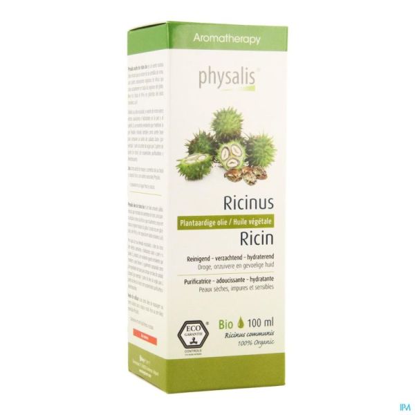 Physalis Ricinus Bio Plant Olie 100 Ml