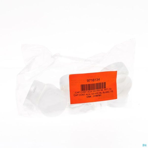 Capsule Vr Container Wit Aca 100-600 Ml 10 St