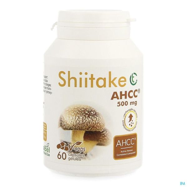 Soria Shiitake Ahcc 60 Caps 500 Mg