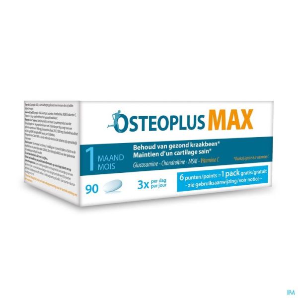 Osteoplus Max 1 Maand 90 Tabl