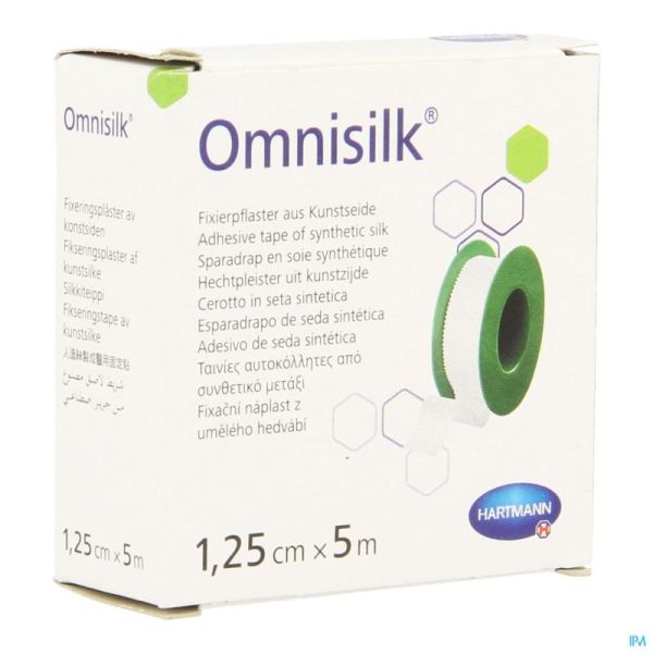 Hartmann Omnisilk 1,25Cmx5M 9004302 1 St Nm