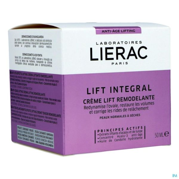 Lierac Lift Integral Creme Remodelante Pot 50ml