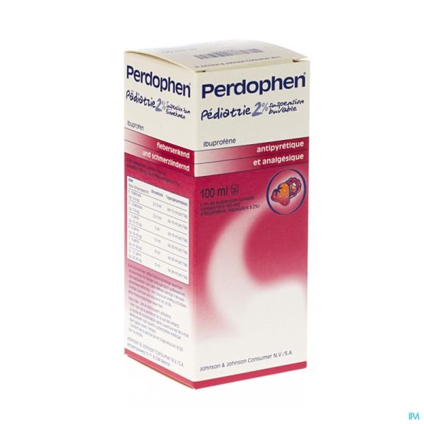 Perdophen Pediatrie Susp Or 100 Ml 20mg/ml