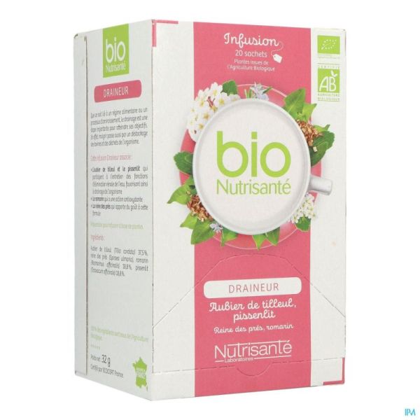 Thee Inf Bio Draineur Nutrisante 20 Zak