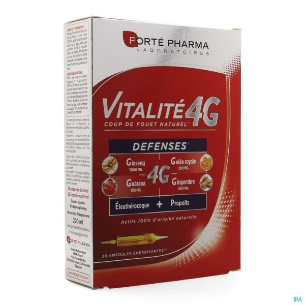 Vitalite 4G Weerstand Forte Ph 20 Amp