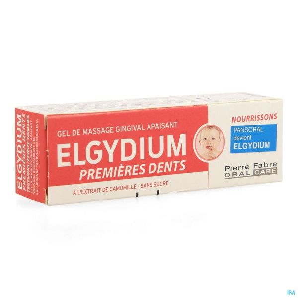 Elgydium Premieres Dents Gel Tube 15ml