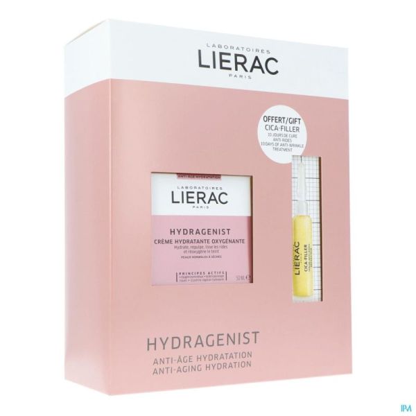 Lierac Hydra Gel Cr 50ml+amp Cica Serum 10ml Promo