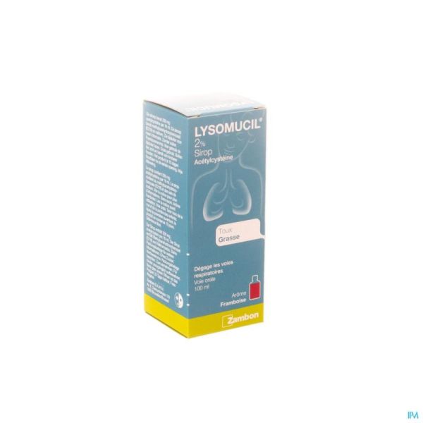 Lysomucil Junior 2% Sirop 100ml