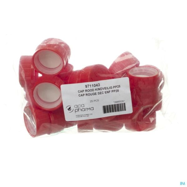 Stop Kindveilig Rood Aca 25 St